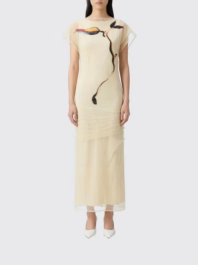 Sportmax Dress Woman  In Yellow