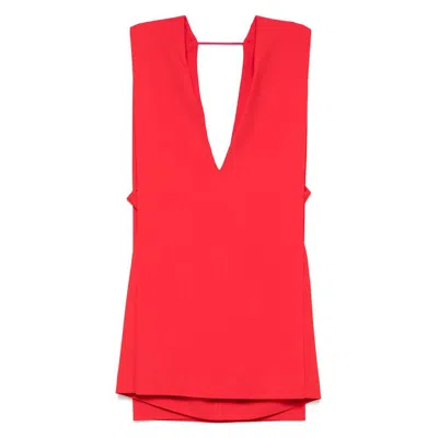 Sportmax Women's Agrume1234 Dress Red | 2512221143600002