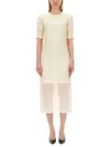 Sportmax Dress Backpack In Beige