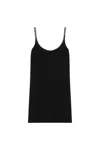Sportmax Abetone1234 Embellished Cady Slip Dress In Black