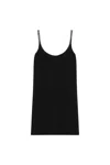 Sportmax Abetone1234 Embellished Cady Slip Dress In Black