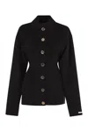 Sportmax Egeo Buttoned Wool Blazer In Blue