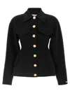 Sportmax Egeo Button-up Jacket In Black