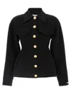 Sportmax Egeo Button-up Jacket In Black