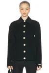 Sportmax Egeo Button-up Jacket In Black