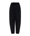 Sportmax Elastic Waist Sweatpants In Black