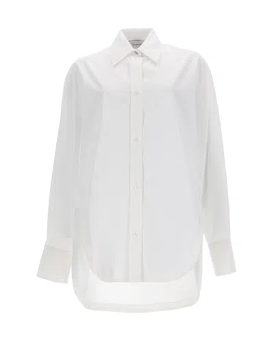 Sportmax Elegant Mini Windbreaker Jacket For Women In White
