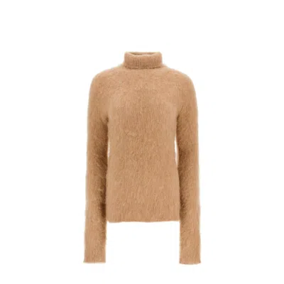 Sportmax Elgar Alpaca Sweater Women In White