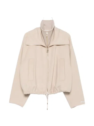 SPORTMAX EMIRO DRAWSTRING-HEM JACKET