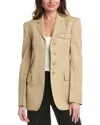 Sportmax Enrico Blazer In Brown