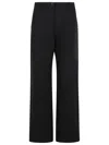 Sportmax Belt-loop Casual Pants In Black