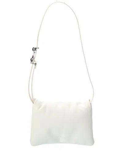 Sportmax Estremo Leather Shoulder Bag In White