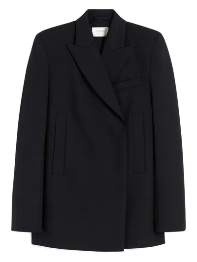 Sportmax Esule Double-breasted Blazer In Black