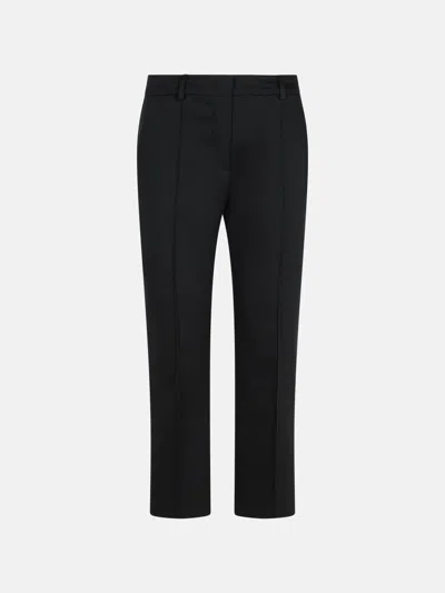 Sportmax Etna' Black Cotton Pants
