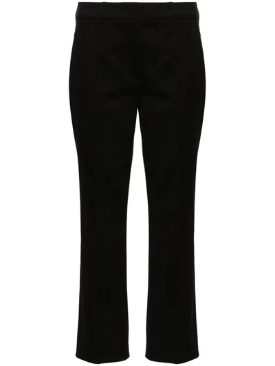 Sportmax Etna Cropped Trousers In Black