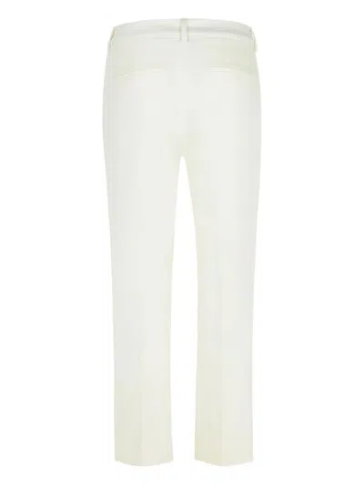 Sportmax Etna Pleated Trousers In White