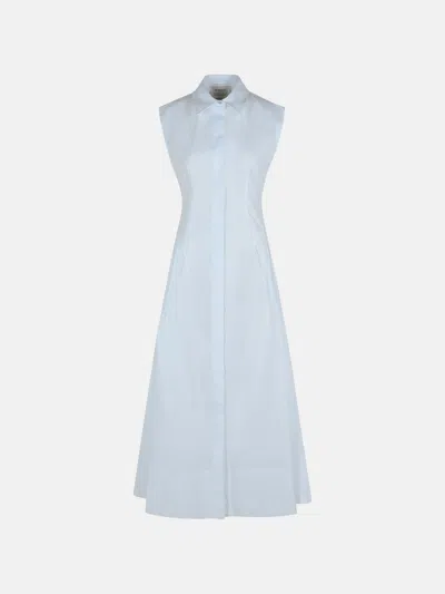 Sportmax 'fabiana' White Cotton Dress