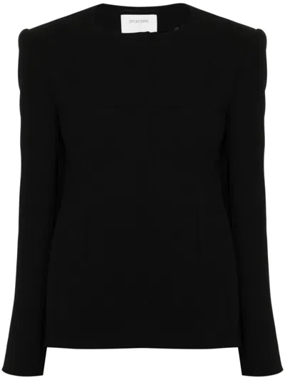 SPORTMAX SPORTMAX TAILORED COLLARLESS JACKET