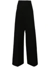 SPORTMAX FASHION SPORTMAX FASHION LINEN AND COTTON BLEND TROUSERS