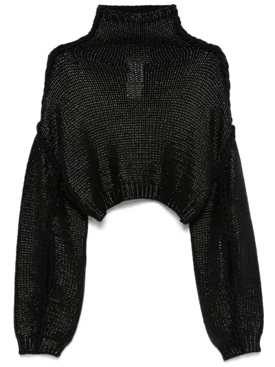 Sportmax Fashion Sweaters Black