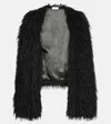 SPORTMAX FAUX FUR JACKET