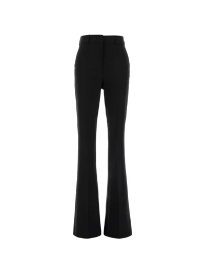 Sportmax Fede Flared-leg Trousers In Black