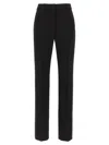 Sportmax Trousers Featuring Back And Side Pockets In Black
