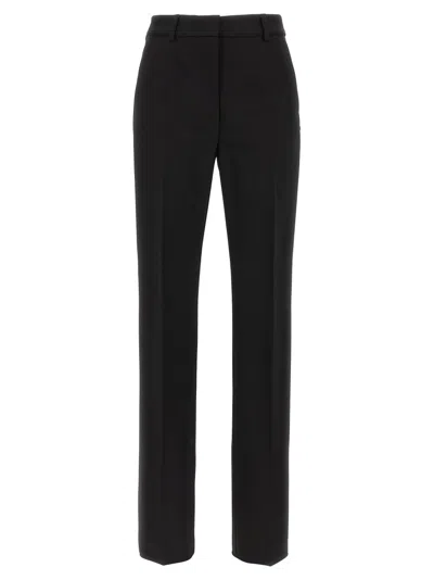 Sportmax Trousers Featuring Back And Side Pockets In Black