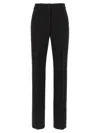Sportmax Trousers Featuring Back And Side Pockets In Black