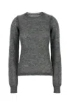 Sportmax Grey Alpaca Blend Fiamma Sweater