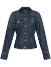 Sportmax 'threaded' Waistband Chest Pockets Long Sleeves Jacket In 蓝色