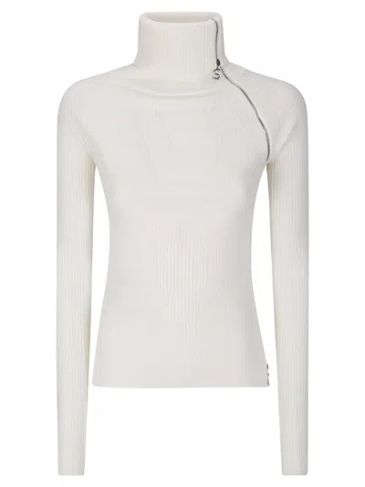 Sportmax Fin Sweater In White