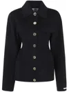Sportmax Egeo Buttoned Wool Blazer In Blue