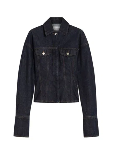 SPORTMAX SPORTMAX FITTED DENIM JACKET