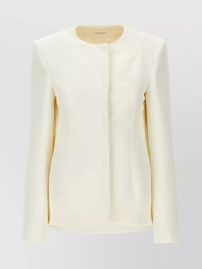 SPORTMAX SINGLE-BREASTED BLAZER