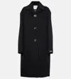 Sportmax Fiuggi Virgin Wool Coat In Black