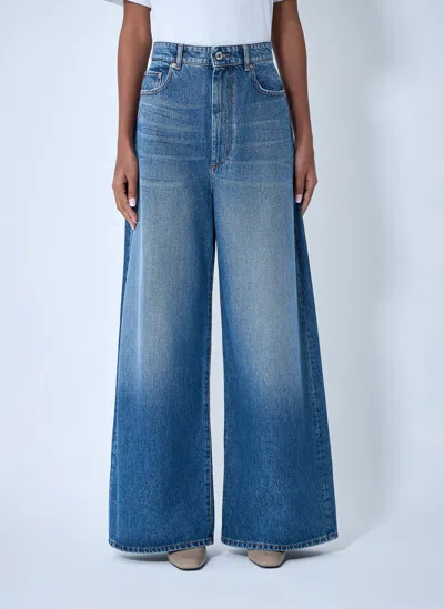 Sportmax Five-pocket Jeans In Blue