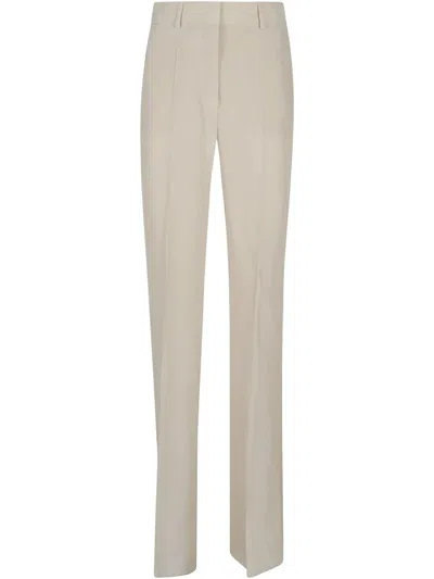 Sportmax Flare Fit Pants In Sand