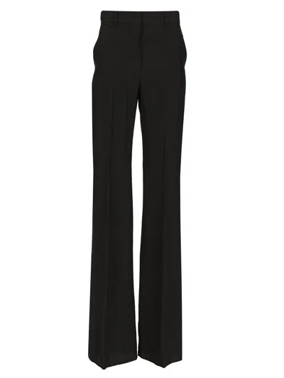 Sportmax Flare Tailored Trousers Black