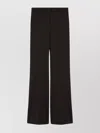Sportmax Flare Trousers In Stretch Wool