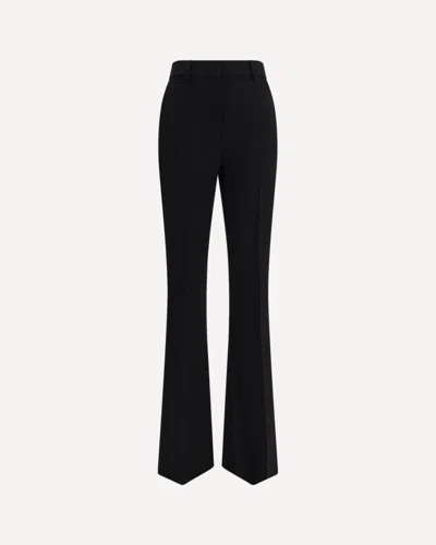 Sportmax Flared Fitted Trousers In Black