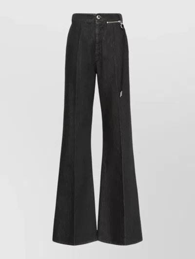 Sportmax Flared Jeans In Black