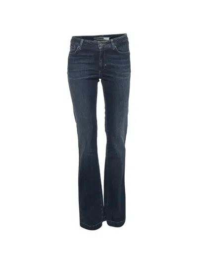 Pre-owned Sportmax Flared Jeans In Blue