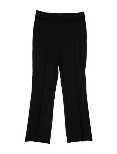 Pre-owned Sportmax Flared Pants In Black