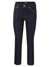 Sportmax Record - Perfect Fit Flared Trousers In Navy