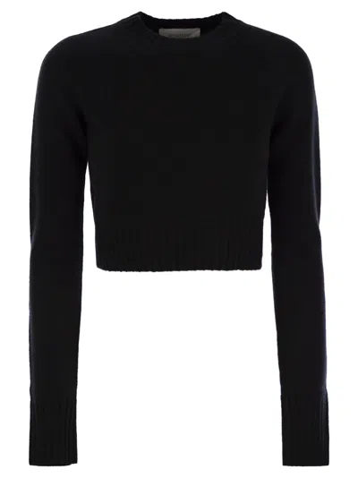 SPORTMAX SPORTMAX FRAGOLA CASHMERE AND WOOL SWEATER