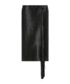 Sportmax Fringed Midi Skirt In Black