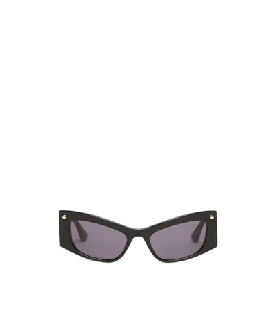 Sportmax Full Frame Sunglasses In Black
