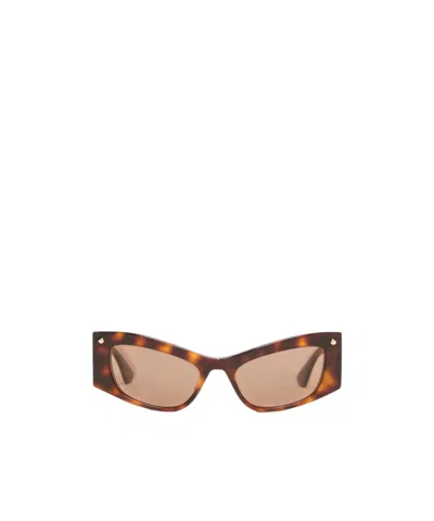 Sportmax Full Frame Sunglasses In Brown