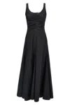 Sportmax Scoop Neck Sleeveless Dress With Flared Hem